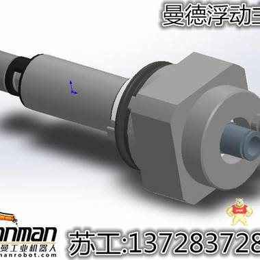 ATI去毛刺打磨抛光浮动主轴去毛刺刀具 力控主轴 机器人浮动主轴,轴向打磨主轴,曼德MDA280,曼德MDA350,加工中心浮动主轴
