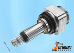 ABB机械臂气动轴向打磨工具焊疤浮动去毛刺主轴 曼德MDA1000 轴向打磨主轴,柔性去毛刺工具,FT浮动主轴,柔性主轴,ATI浮动主轴