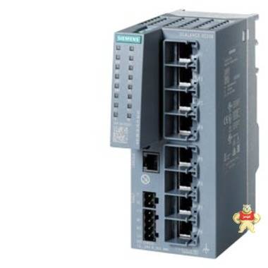 西门子可管理的第2层IE交换机 6GK5208-0BA00-2AC2 冗余电源 安装墙壁/导轨 可管理的第2层IE交换机,1个控制台端口,冗余电源,安装墙壁/导轨,温度范围-40C至70C