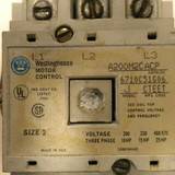 Westinghouse motor starter mfg. Cteet 200 m2 CACP size 120V