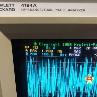 HP 4194A Impedance/Gain-Phase Analyzer With RF measurement PLC,电机,原厂正品,价格优惠