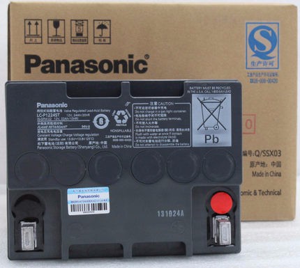 正品 松下蓄电池 LC-P1238ST松下12V38AH UPS蓄电池消防主机 直流屏铅酸蓄电池