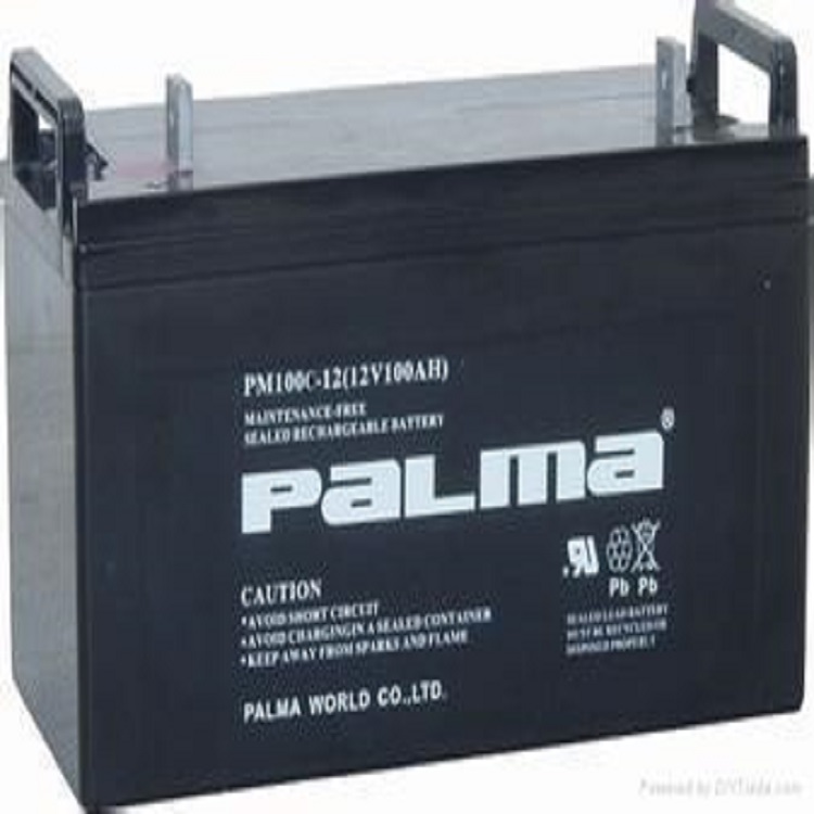 八马蓄电池PM17-12阀控式密封PALMA 12V17AH 铅酸蓄电池