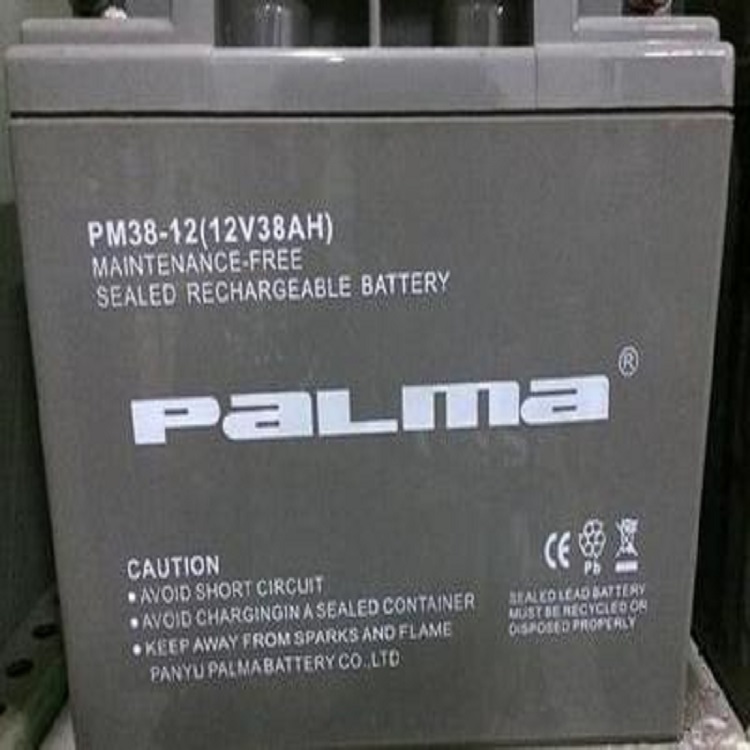 八马蓄电池PM17-12阀控式密封PALMA 12V17AH 铅酸蓄电池