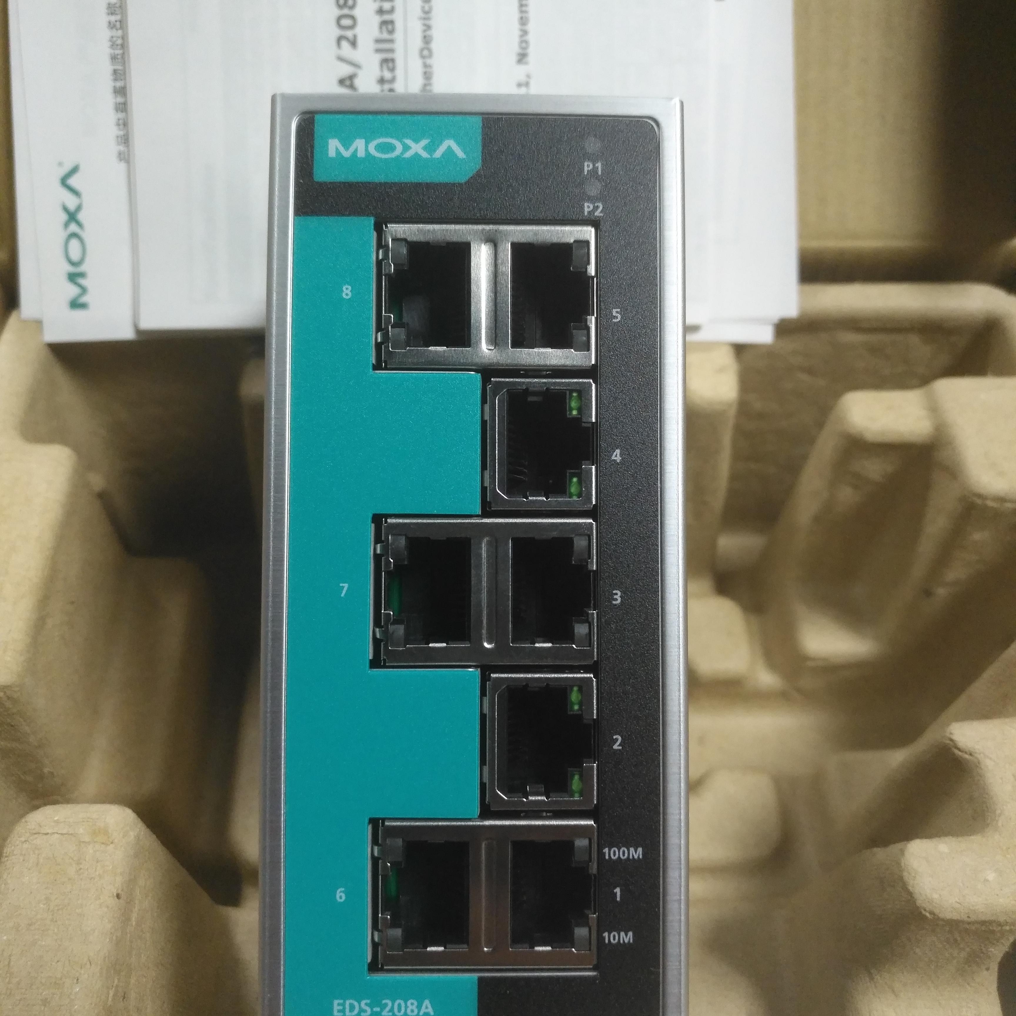 EDS-208A   MOXA  8口工业交换机