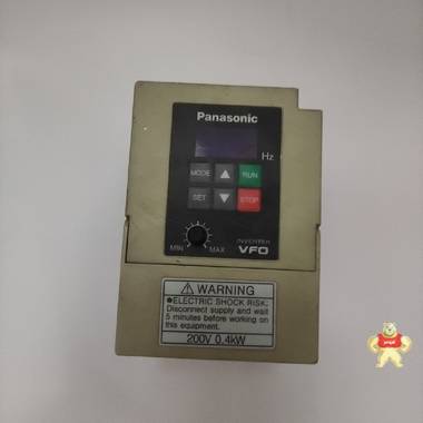 Panasoni松下变频器VF0 BFV00042GK 0.4KW 220V现货9新可直拍 