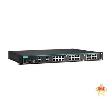 IKS-6726A-2GTXSFP-24-T 24+2G 端口模块化网管型工业以太网交换机 
