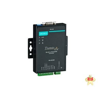 TCC-100/100I 系列 工业级 RS-232 转 RS-422/485 转换器，可选带 2 kV 光电隔离保护 