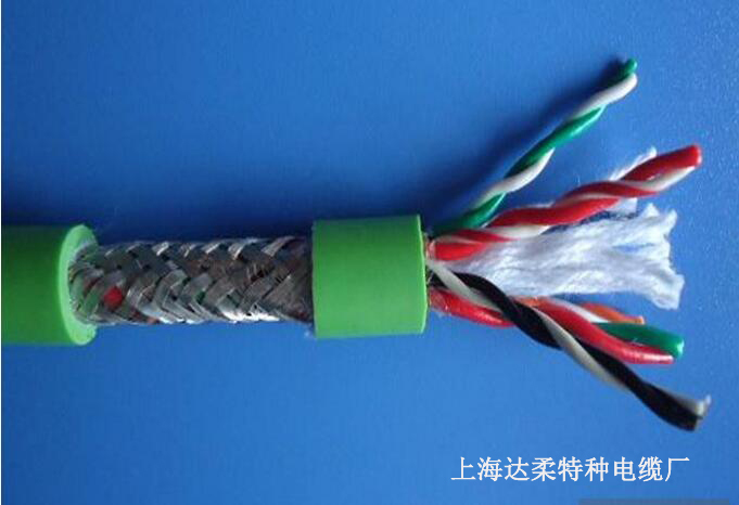 高柔性编码器信号电缆分屏蔽加总屏蔽抗干扰信号稳定