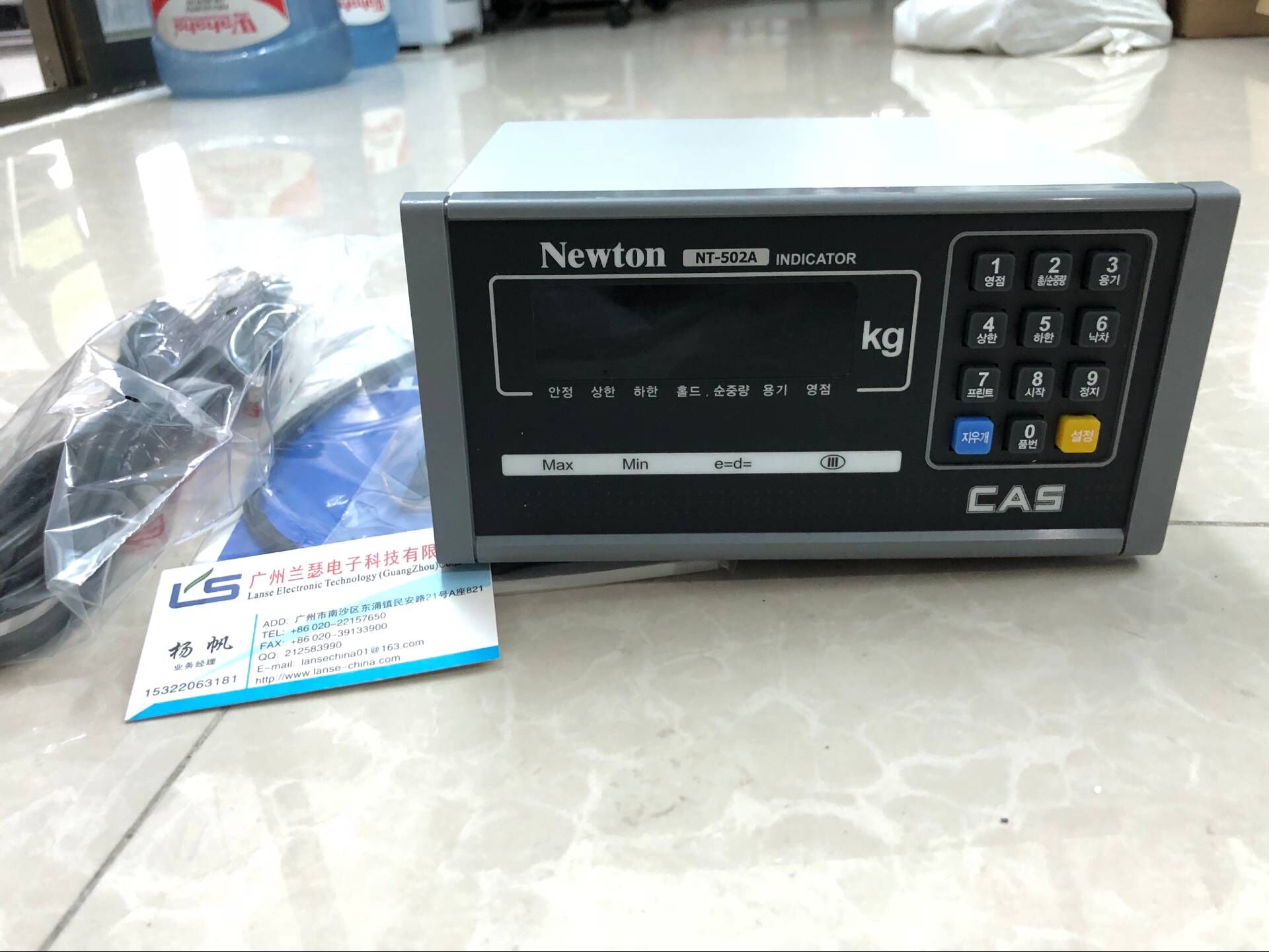 【进口】NT-502A称重仪表 韩国CAS 