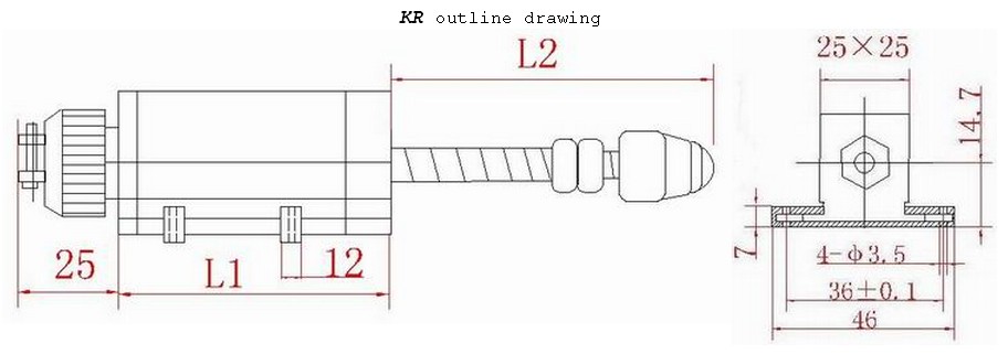 KR-100-A1德国VOLFA位移传感器,现货KR电子尺 