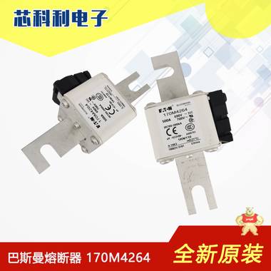 170M3721現(xiàn)貨全新原裝bussmann巴斯曼快速熔斷器 