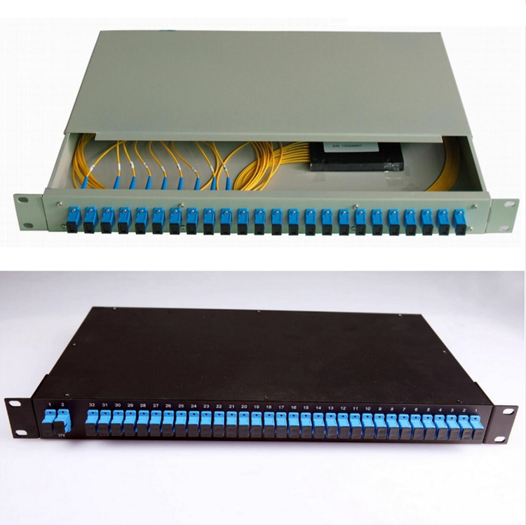 24芯光纤配线架光缆终端盒48芯终端盒ODF光纤配线架网络机柜