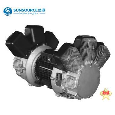 浙江盛源新能源車載空壓機1.5/2.2/2.8/3.0/4.5/6.0kw無油活塞式空壓機 
