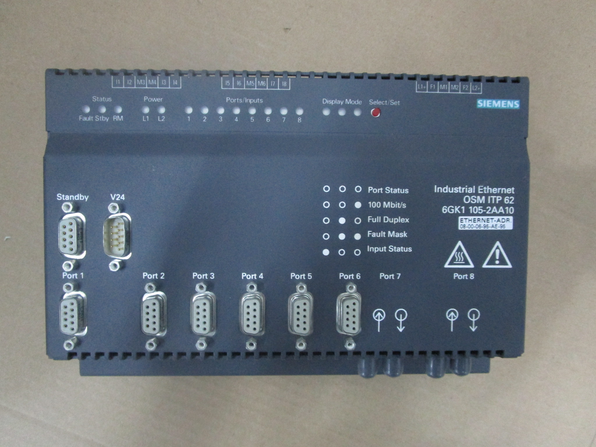 Siemens  6ES5470-4UC1961          模块PLC 