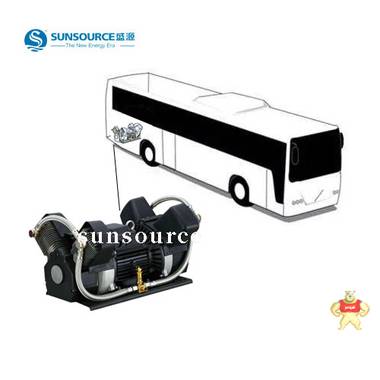 浙江盛源新能源車載空壓機1.5/2.2/2.8/3.0/4.5/6.0kw無油活塞式空壓機 