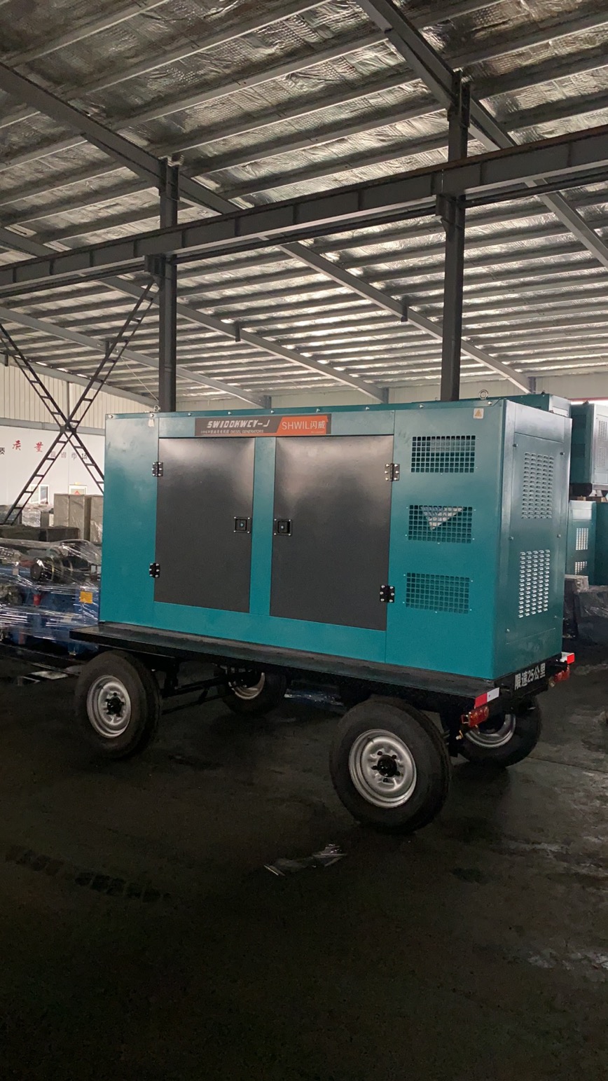 100kw柴油发电机低油耗 动力足
