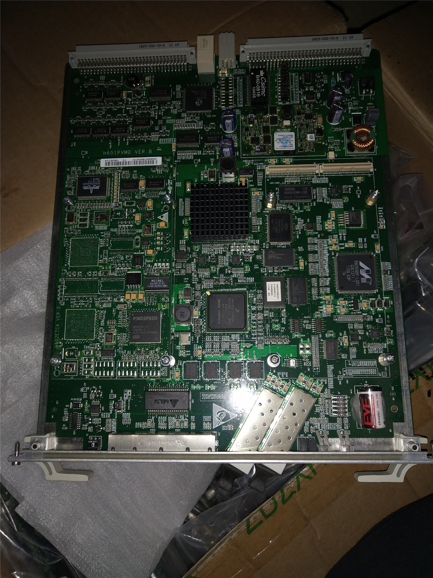拆机华为 UA5000 主控板卡 H601 PVMD 分组语音模块 拆机华为,UA5000,主控板卡,H601 PVMD,分组语音模块
