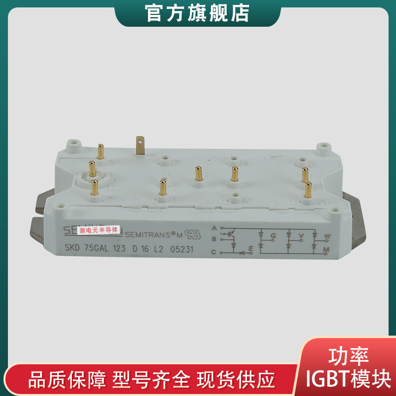 德国SEMIKRON西门康IGBT模块SKM100GAL123 全新原装德国SEMIKRON西门康IGBT模块 全新原装 