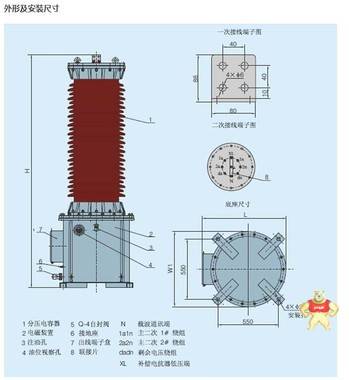 110KV电容式电压互感器TYD-110厂家直销量大价优
