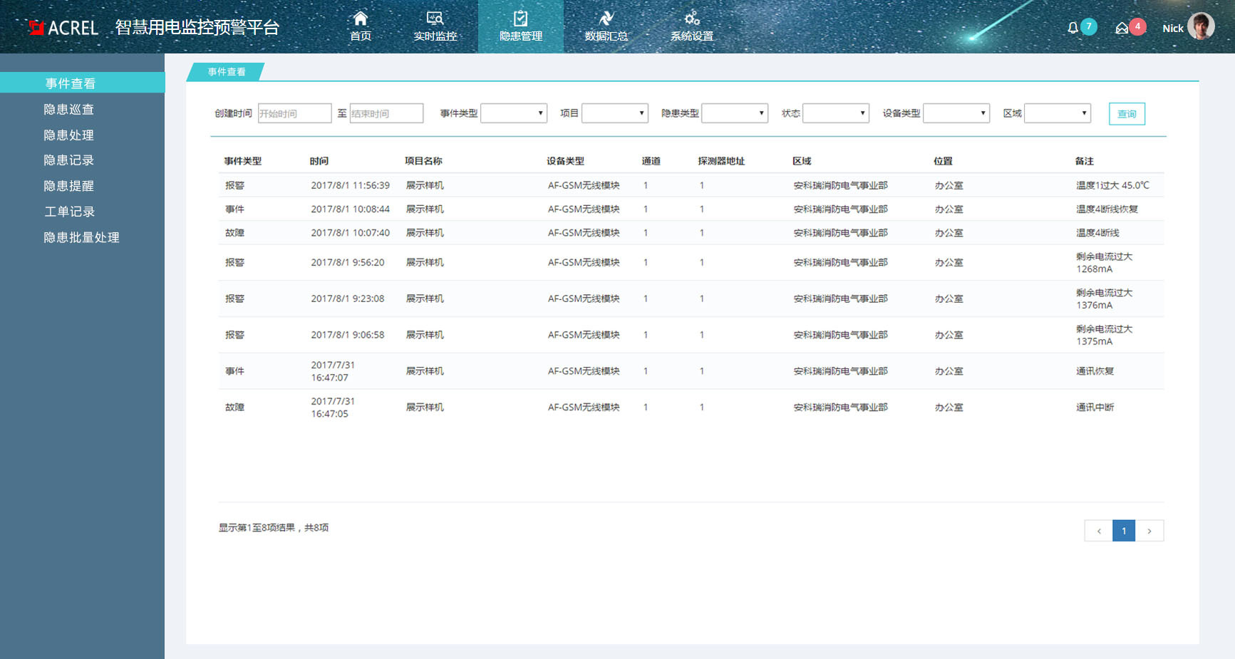 安科瑞安科瑞安全用电 智慧消防安全用电 智慧用电云方案 智慧用电云方案,安科瑞,安科瑞安全用电