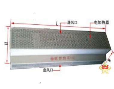 海富达NF111-DRM-2221-D电热空气幕 电热空气幕,NF111-DRM-2221-D,离心式电热风幕机,海富达