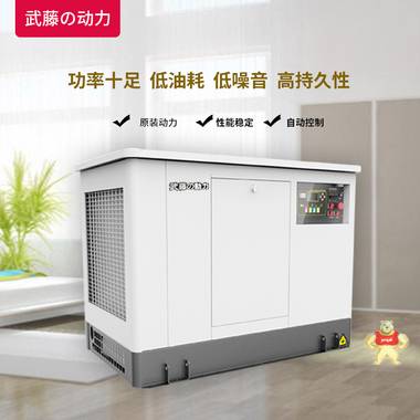 9kw  数码变频柴油发电机220/380v超静音便携多用 