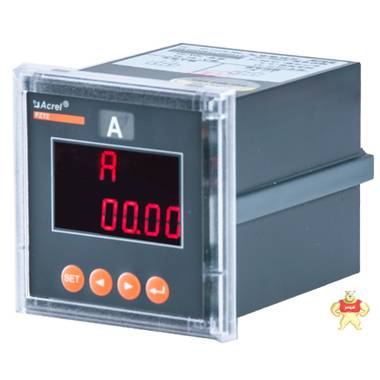 安科瑞PZ72-AV/J单相可编程电压测量仪 开孔67*67mm表面板安装 数显电流电压表,数显电压表,数字式电压表,液晶显示电压表,电压表