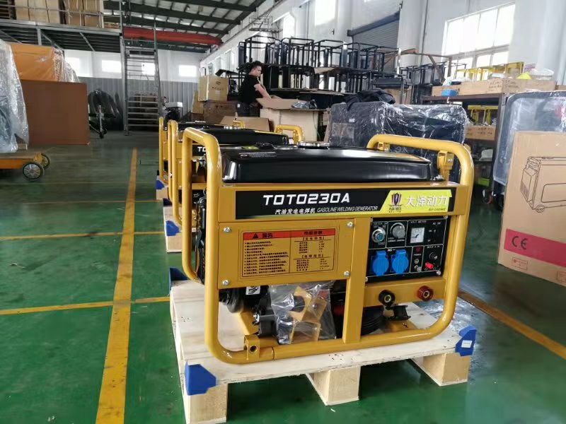 TOTO250A发电电焊机价格实惠大大滴 TOTO250A,250A汽油电焊机,汽油焊机,发电焊机,大泽动力