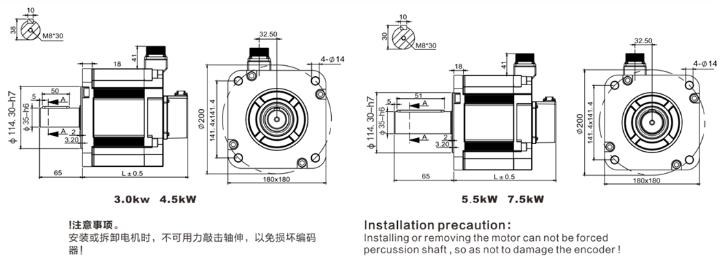 130SY4對級伺服電機