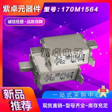 伊顿BUSSMANN巴斯曼170M1564 690V50A熔断器全新原装现货 保险丝,熔断器,熔丝保险管,巴斯曼,保险丝座