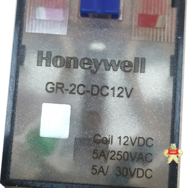 霍尼韦尔  中间继电器   12V  :  GR-2C-DC12V GR-2C-DC12V,中间继电器,继电器,霍尼韦尔