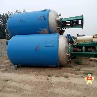 二手2吨3吨5吨10吨搪瓷反应釜回收 