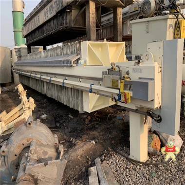 二手100-1000平方隔膜景津压滤机回收 