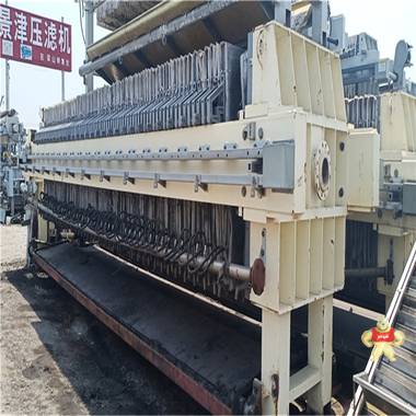 二手100-1000平方隔膜景津压滤机回收 