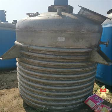 二手2000L3000L5000L不銹鋼反應(yīng)釜搪瓷反應(yīng)釜 