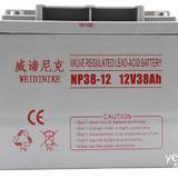 威谛尼克 蓄电池NP38-12 铅酸免维护蓄电瓶12V38AH消防UPS直流屏