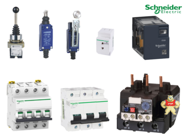 施耐德 TeSys熱磁式電動機(jī)斷路器，旋鈕控制，整定電流2.5-4A；GV2PM08C 斷路器,保護(hù)器,斷路