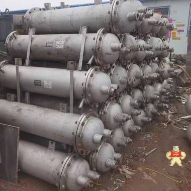 二手10不銹鋼日本進(jìn)口冷凝器80臺(tái) 二手冷凝器,二手不銹鋼冷凝器,二手換熱器,二手不銹鋼換熱器,二手螺旋板換熱器
