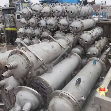 二手10不銹鋼日本進(jìn)口冷凝器80臺(tái) 二手冷凝器,二手不銹鋼冷凝器,二手換熱器,二手不銹鋼換熱器,二手螺旋板換熱器