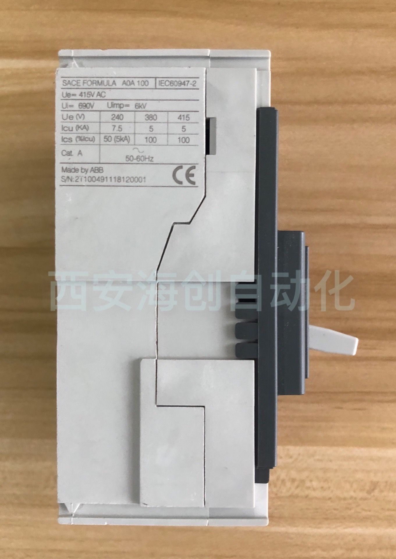ABB Formula A系列塑壳断路器 A0A100 TMF30/400 FF 3P