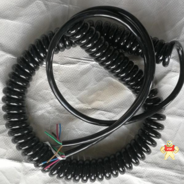 CE认证多芯多规格弹簧线/螺旋电缆 螺旋电缆,弹簧线,可定制