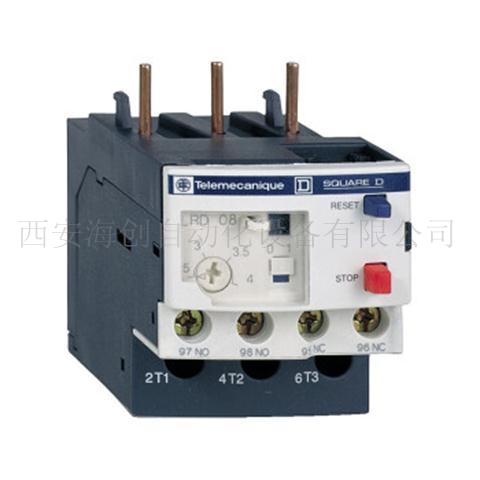 施耐德电气 国产LRD 热过载继电器 LRD08C 2.5-4A 过载继电器,热过载继电器,继电器