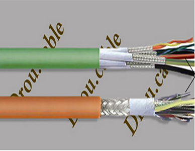 达柔供应 编码器电缆 耐油耐腐蚀高柔伺服电机双绞屏蔽编码器线缆 6*0.15  6*0.5  8*0.2  12*0.2  可定制 防水,防油,耐寒,阻燃,编码器专用电缆