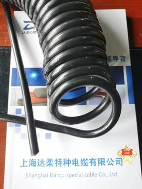 达柔供应  螺旋电缆（弹簧线）   可加工定制 螺旋电缆,弹簧线,螺旋专用电缆,特种电缆,可加工定制
