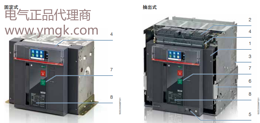 ABB接触器现货S201-C6 S201-C10 S201-C16 S202-C25 S202-C63