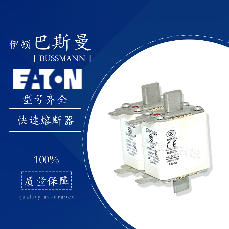 伊顿巴斯曼熔断器170M系列2817 2818 2819 2820 2821