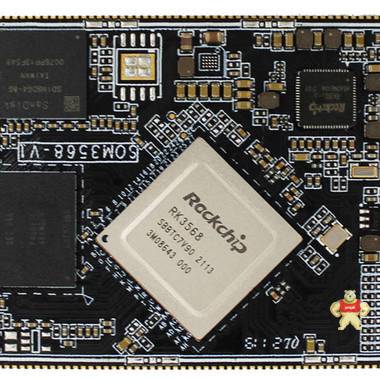 触觉智能-RK3568核心板，拥有10个串口、2个千兆网、3个 CAN等丰富外设 