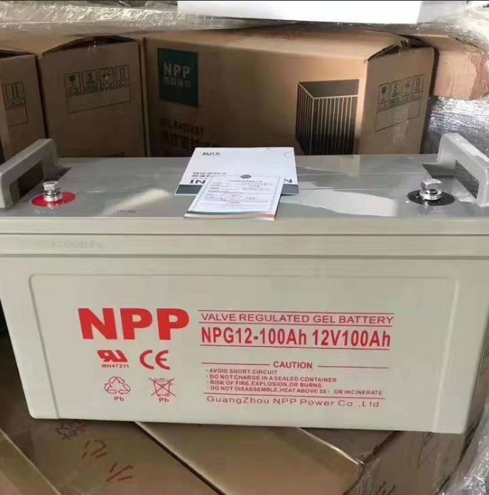耐普蓄电池12V100AH NP12-100直流屏通信机房UPS铅酸蓄电池  厂家报价