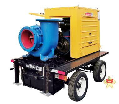 300立方移动泵车柴油水泵 300方柴油水泵,移动柴油泵,抗洪柴油油水泵